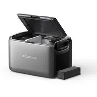 Ecoflow Kühlbox EcoFlow GLACIER Tragbare Kühl- und Gefrierbox, 35L / 45L / 55L, App-gesteuerter Kühlbox, für Camping, Roadtrips und Angeln