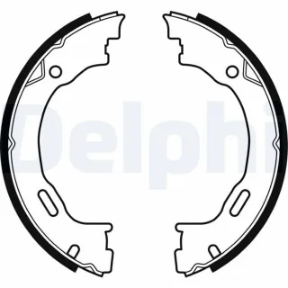 Delphi Bremsbacken hinten Mercedes M-Klasse W163