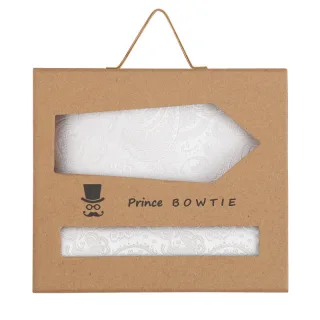 prince bowtie - Set Krawatte+Tuch Paisley - Gr. - OS