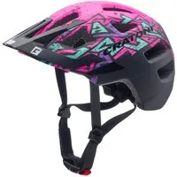 Cratoni Fahrradhelm Maxster Pro wild, Kinderhelm mit Rücklicht, Gr. S/M