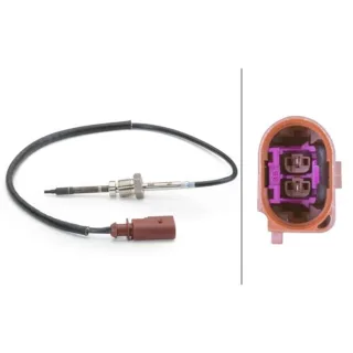 Hella Abgastemperatursensor Audi A4 A5 A7 A8 Q5 3,0