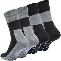 Vincent Creation® Socken ABS-Socken (4-Paar) mit ABS-Sohle