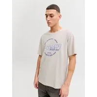 Jack & Jones Rundhalsshirt JJELOGO TEE SS O-NECK 2 COL SS26 SN mit Grafikprint