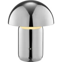 LeGer Home by Lena Gercke LED Tischleuchte Galilea, Dimmfunktion, LED fest integriert, Warmweiß, dimmbar, Ø 20 cm, Metall, Akku Tischlampe, Schalter mit Touchfunktion