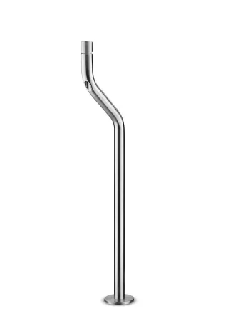 JEE-O Flow freistehende Wannenarmatur, edelstahl gebürstet, 500-1300 500-1300
