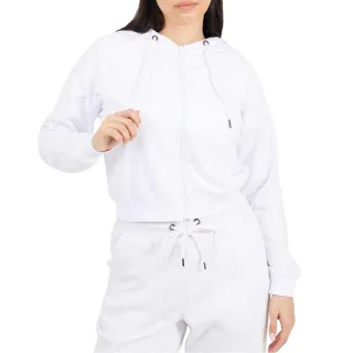 Brave Soul - Hoodie mit durchgehendem Reißverschluss für Damen (Weiß)