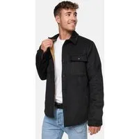 Indicode Hemdjacke Herren Henderson Übergangsjacke Herrenjacke stilvolle Hemdjacke mit Knopfleiste