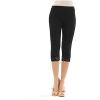 SYS 3/4-Leggings Capri 3/4 Leggings Spitze Leggins hauteng Damen