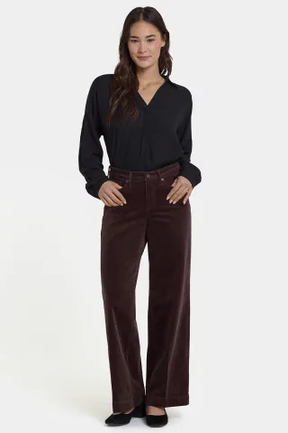 Teresa Weite Cordhose | Bittere Schokolade