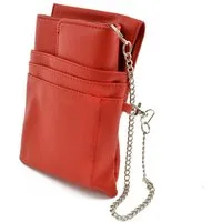 nean Kellnerbörse Geldbörse mit Holster Stecktasche Kellnerholster Portemonnaie, mit verstellbarem Druckknopfverschluss und 1 Reißverschlussfach