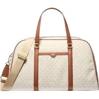 MICHAEL KORS Weekender Michael Kors Travel XL Weekender Reisetasche PVC Vanilla Damen
