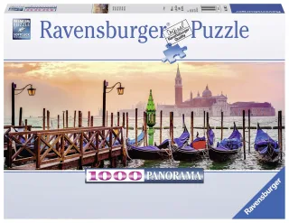 Ravensburger Puzzle 15082 - Gondeln in Venedig [1000 Teile]