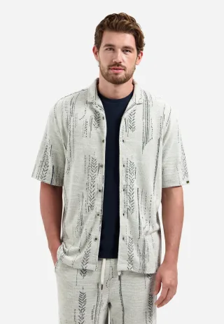 No Excess - Shirt Short Sleeve Jacquard Fancy - Gr. - M