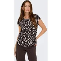 ONLY Shirtbluse ONLVIC S/S AOP TOP NOOS PTM mit Allover Druck