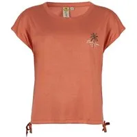 ROADSIGN australia T-Shirt Palm (1, 1-tlg., 1) mit seitlicher Schnürung, weiches Material, modern und komfortabel