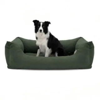PAW WOW Hundebett EMMA Velours Olive L