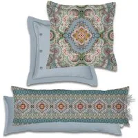 PiP Studio Dekokissen Dekokissen Majorelle Carpet Blau, Zierkissen, Kuschelkissen