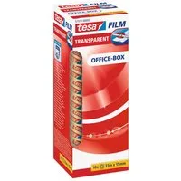 tesa Klebeband (Set, 10-St., 10 Rollen tesafilm® transparent, 33 m x 15 mm) transparent - je 33 m : 15 mm