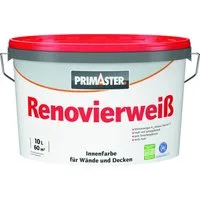 Primaster Wandfarbe Primaster Renovierweiß Wandfarbe
