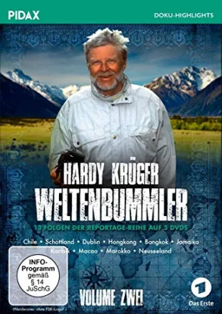 Hardy Krüger - Weltenbummler Vol. 2 / Weitere 13 Folgen der spannenden Reportage-Reihe von Hardy Krüger (Pidax Doku-Highlights) [3 DVDs]