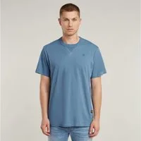 G-STAR T-Shirt Nifous Rundhals, mit Rippeinsatz