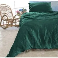 Wohnen und Accessoires GmbH & Co. KG Bettwäsche Leinen Bettwäsche-Set Sintra 100% Leinen - hergestellt in Portugal, 2 teilig, 100% Leinen