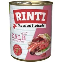 Rinti Kennerfleisch mit Kalb 800 g - 12 Stück, für: Hund