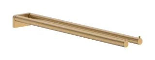 Hansgrohe Handtuchhalter AddStoris S zweiarmig Brushed Bronze,41787140 41787140