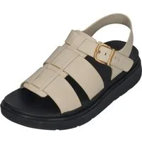 Fitflop GEN-FF LEATHER FISHERMAN SANDALS Sandalette Paris Beige