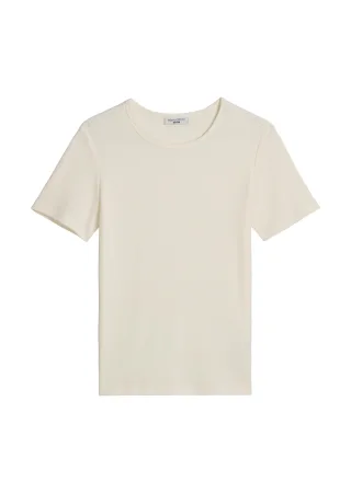 Marc OPolo DENIM - T-Shirt slim Creamy White - Gr. - L