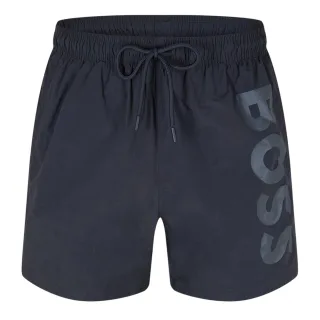 Boss - "Octopus" Badeshorts für Herren, Logo (Dunkelgrau)