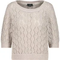 Monari Strickpullover mit Lurex Panama Dreams
