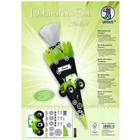 Ursus - Ludwig Bähr Schultüte Ursus DEKO-SET für SCHULTÜTE TRAKTOR