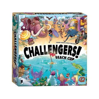 Pretzel Games Challengers! Beach Cup Kennerspiel Kartenspiel 1-8 Spieler Ab 8+ Jahren 45 Minuten Deutsch
