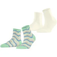 Esprit Kurzsocken Watercolor 2-Pack Kurzsocken (2-Paar)