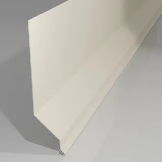 Tropfkantenprofil über Sockel | für 35er Trapezprofil | 145 x 40 x 15 x 10 x 2000 mm