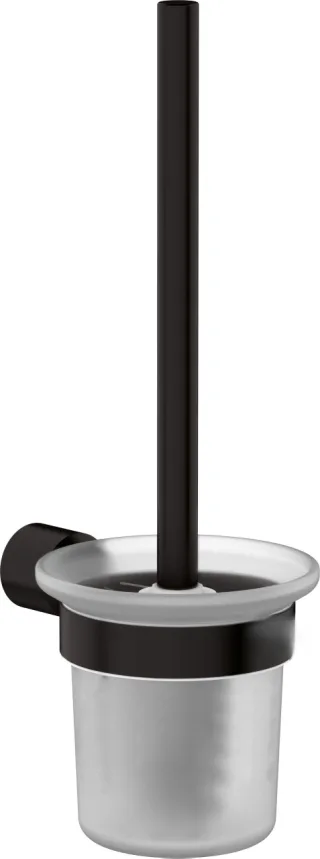 Neuesbad Serie 200 WC-Bürste zur Wandmontage, Schwarz NB1DEADAN7111