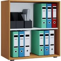 VCM Standregal Lona L OT 70x74x37cm, 1-tlg., Holzregal stehend, platzsparender Aktenschrank