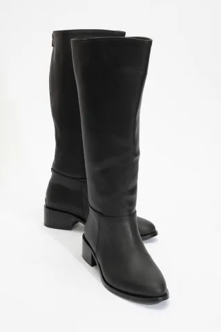 Svetlo Kniehoher Stiefel mit Reißverschluss Hinten (Damen)