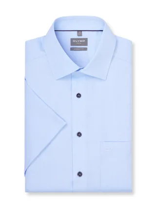 OLYMP - Modern Fit: Businesshemd blau - Gr. - 45