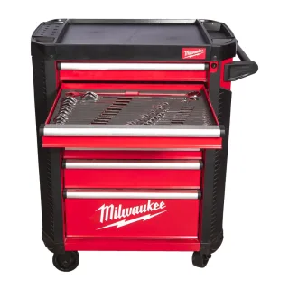 Milwaukee 30˝ / 78 cm TOOLGUARD Werkstattwagen mit Werkzeugbestückung, Standard Version, 206-teilige - 4932498185