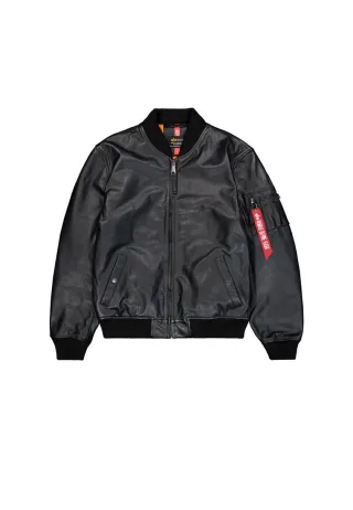 MA-1 Leather LF Bomber Jacket