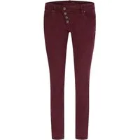 Buena Vista Stretch-Jeans BUENA VISTA MALIBU CROPPED bordeaux 2509 B5826 4212.8996 - Jacquard