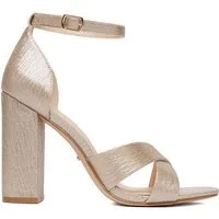 DeeZee Deezee Damensandalen Gold DeeZee-CEO-998877 Gold Sandale