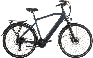 Adore "28" Alu Trekking E-Bike ATR-190 Heckmotor 50NM / 15Ah Dunkelblau matt" 24 Gang Shimano Tourney Schaltwerk Kettenschaltung Heckmotor 250 W Pedelec, Elektrofahrrad für Herren
