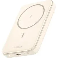 Magnetische Kabellose Powerbank 10000mAh mit USB-C Kabel weiß