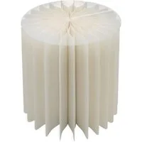 Spetebo Beistelltisch Design Dekotisch aus Papier in weiß (Anzahl, 1-St., Stück), vielseitig einsetzbar