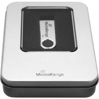 Mediarange Aufbewahrungsbox Aluminium-Box zur Aufbewahrung von USB Speichersticks