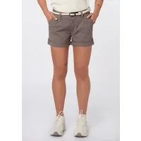 Eight2Nine Chinoshorts Damen Shorts mit Flechtgürtel Kurze Hose, Stretch-Twill, inkl. Gürtel