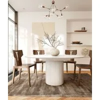 Woodman Esstisch Toscana, Breite 120 cm, melaminbeschichtet, mit Verlängerungsplatten, FSC®